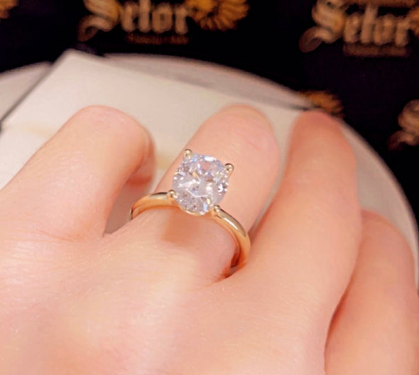 Carly engagement ring ZER066 - Bijouterie Setor