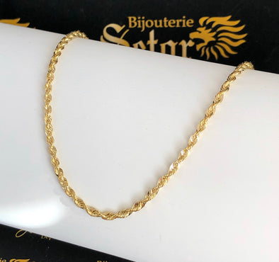 2.5mm loose rope bracelet WB041 - Bijouterie Setor