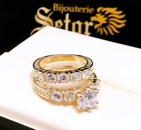 Monica wedding rings ZWR019 - Bijouterie Setor