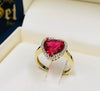 Bague coeur WR418 - Bijouterie Setor