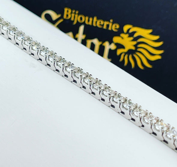 5 carats diamond tennis bracelet DB003 - Bijouterie Setor