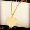 Heart name tag pendant P122 - Bijouterie Setor