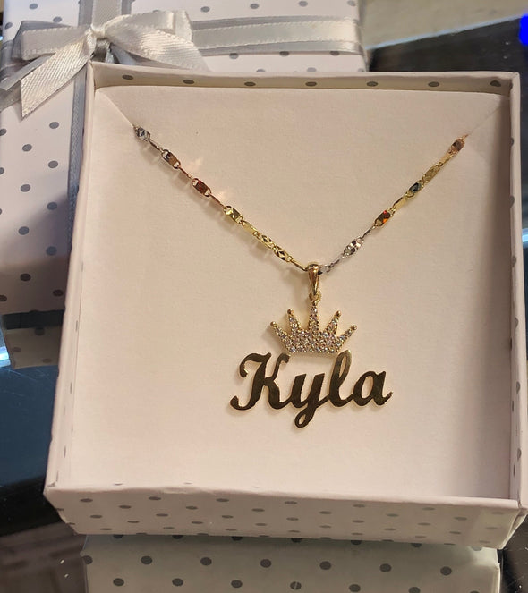 Collier couronne Kyla PN99 - Bijouterie Setor